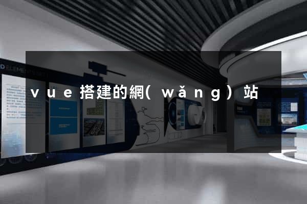 vue搭建的網(wǎng)站