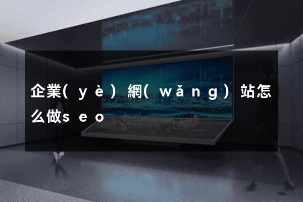 企業(yè)網(wǎng)站怎么做seo