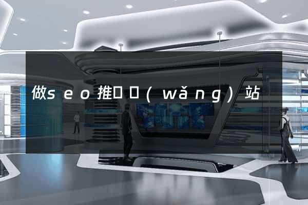 做seo推廣網(wǎng)站