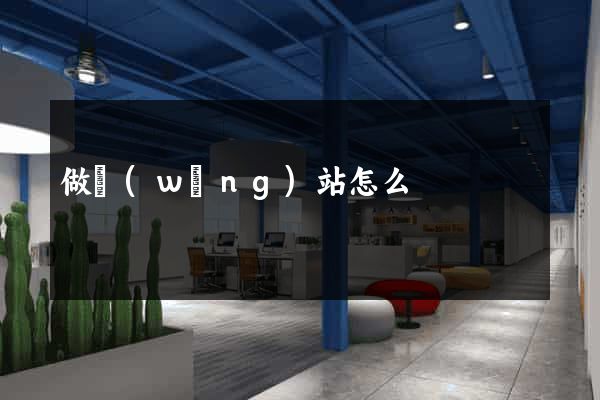 做網(wǎng)站怎么