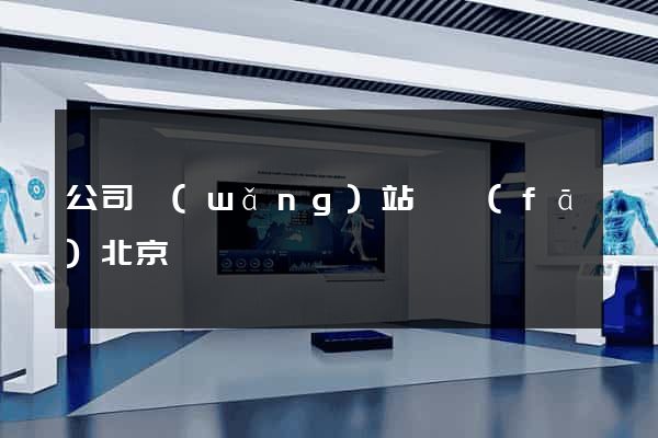 公司網(wǎng)站開發(fā)北京