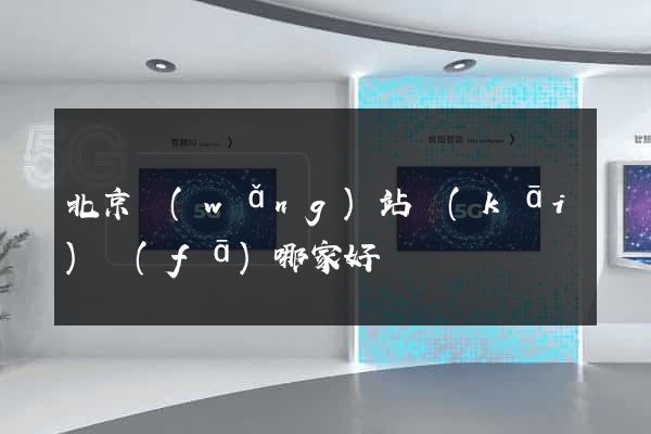 北京網(wǎng)站開(kāi)發(fā)哪家好