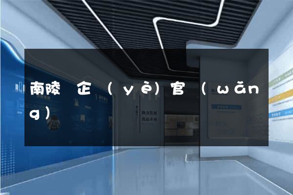 南陵縣企業(yè)官網(wǎng)設計