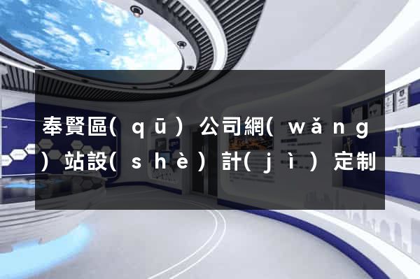 奉賢區(qū)公司網(wǎng)站設(shè)計(jì)定制