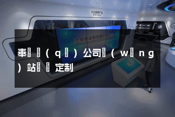 奉賢區(qū)公司網(wǎng)站設計定制