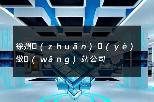 徐州專(zhuān)業(yè)做網(wǎng)站公司