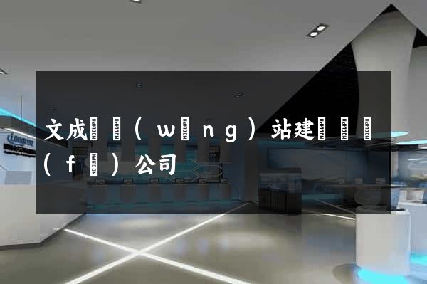 文成縣網(wǎng)站建設開發(fā)公司