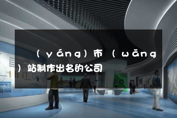 東陽(yáng)市網(wǎng)站制作出名的公司