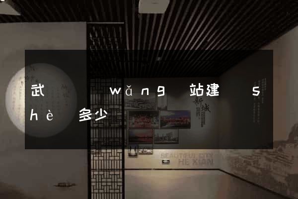 武義縣網(wǎng)站建設(shè)多少錢