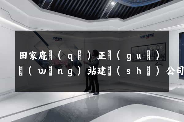 田家庵區(qū)正規(guī)網(wǎng)站建設(shè)公司