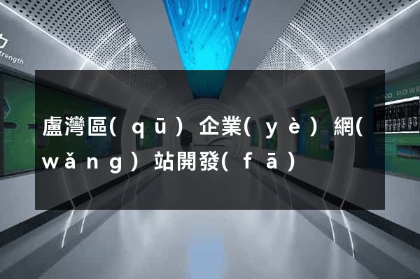 盧灣區(qū)企業(yè)網(wǎng)站開發(fā)