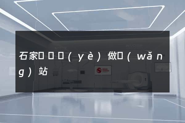 石家莊專業(yè)做網(wǎng)站