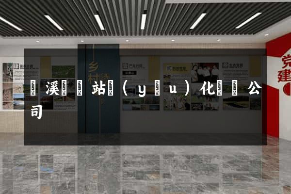 績溪縣網站優(yōu)化設計公司