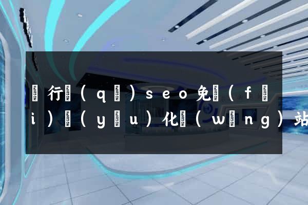 閔行區(qū)seo免費(fèi)優(yōu)化網(wǎng)站